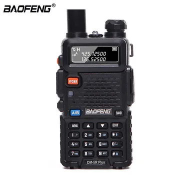 

Baofeng DM-5R PLUS Walkie Talkie Two Way Car Radio Station 5W FMR PMR Portable Ham Radio for Hunting CD Digital Transceiver New