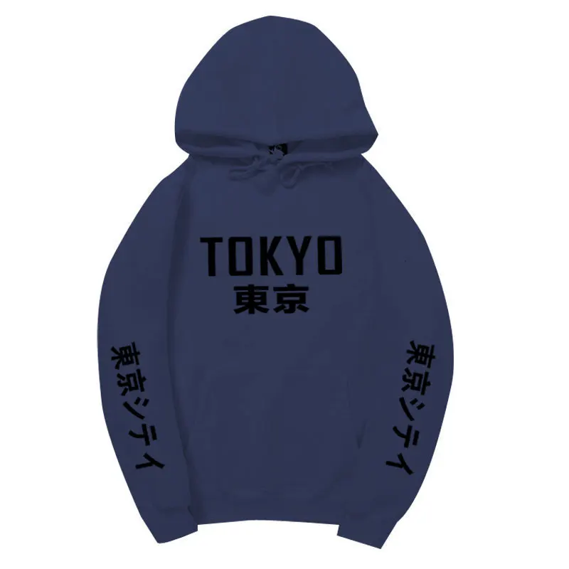 Новая мода off white мужские толстовки Харадзюку толстовки с капюшоном с принтом города Токко пуловер Толстовка в стиле хип-хоп Уличная одежда Размер S-3XL