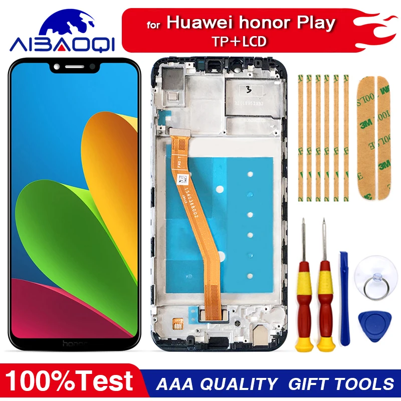 Новый оригинальный ЖК-дисплей с сенсорным экраном для Huawei Honor Play детали замены