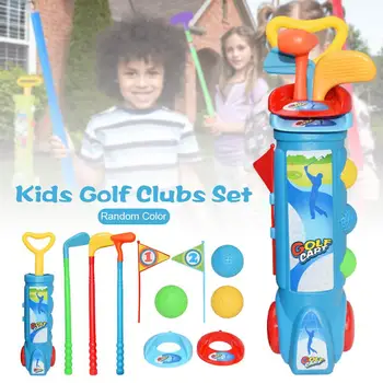 

Kids Golf Clubs Set Early Educational Outdoors Exercise Toy For Kid And Parent-child Activities