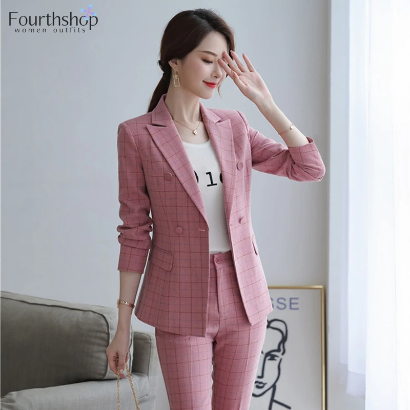 セットアップ レディース 韓国 スーツ レディース セットアップ ジャケット レディース オフィスレディビジネス制服格子縞のスーツ の女性2個セット秋冬フォーマルなワークブレザーパンツスーツ女性プラスサイズxxl Aliexpress Women S Clothing セットアップ レディース 韓国 スーツ レディース セットアップ ジャケット レディース オフィスレディビジネス制服格子縞のスーツ の女性2個セット秋冬フォーマルなワークブレザーパンツスーツ女性プラスサイズxxl Aliexpress Women S Clothing