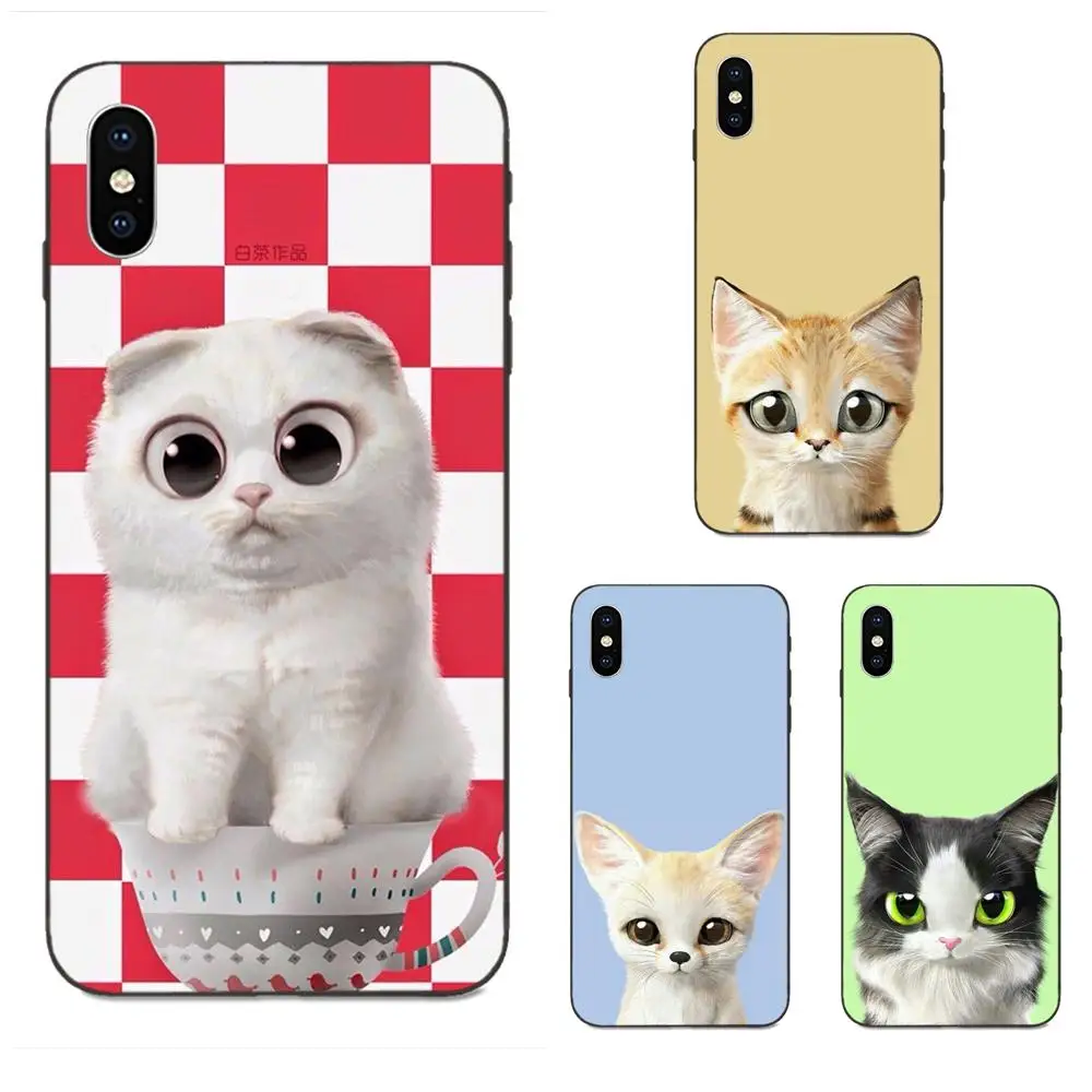 Для Apple iPhone 4 4S 5 5S SE 6 6S 7 8 Plus X XS Max XR Мягкий силиконовый чехол из ТПУ черного цвета с
