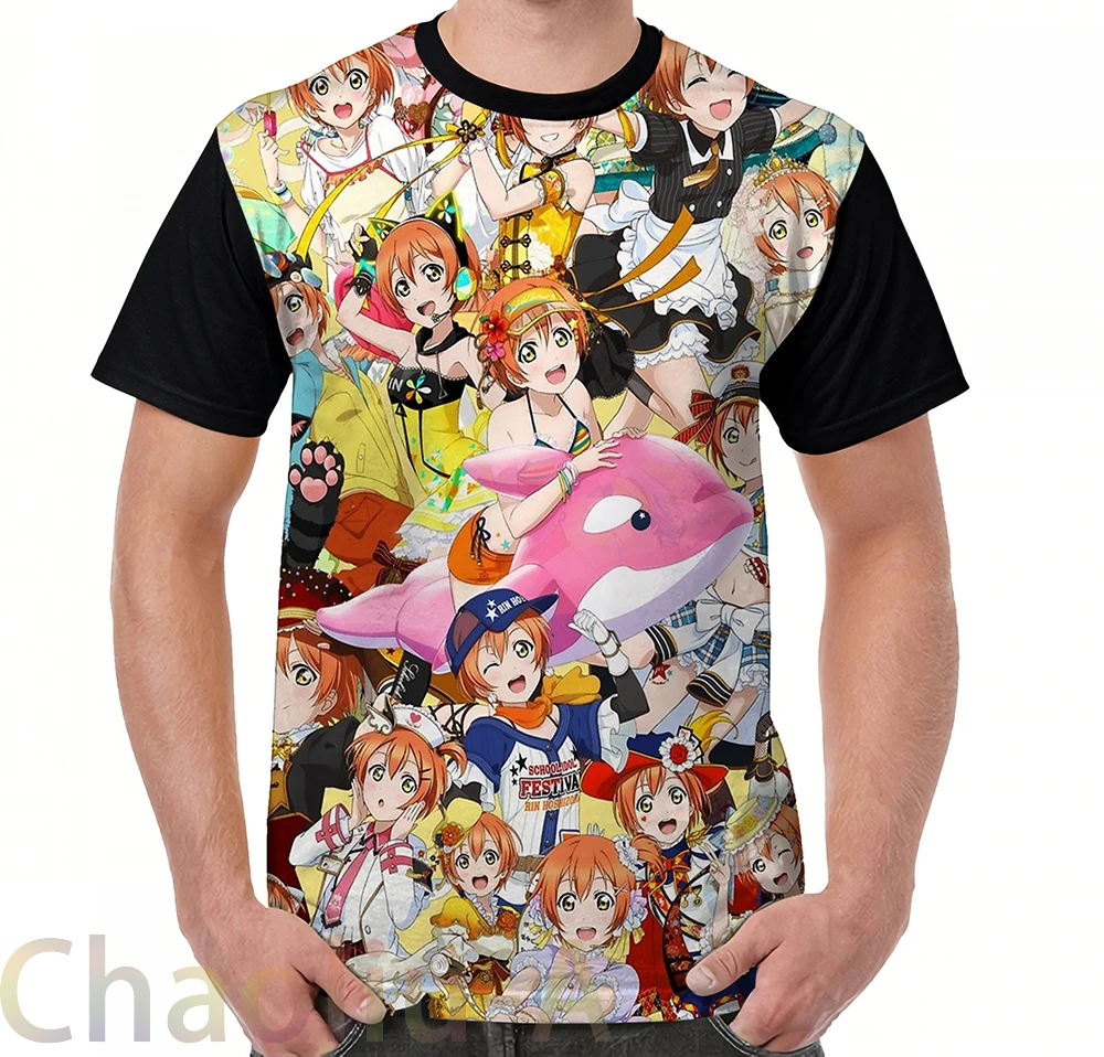rin everywhere T-Shirt men funny printed t shirt women tops tees Short Sleeve Casual tshirts | Мужская одежда