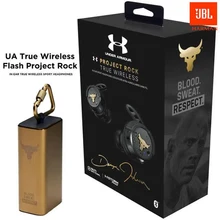 100% Original JBL UA Flash Project Rock Wireless Bluetooth Headsets In-Ear Game Stereo headphone Sport Earphone With Mic