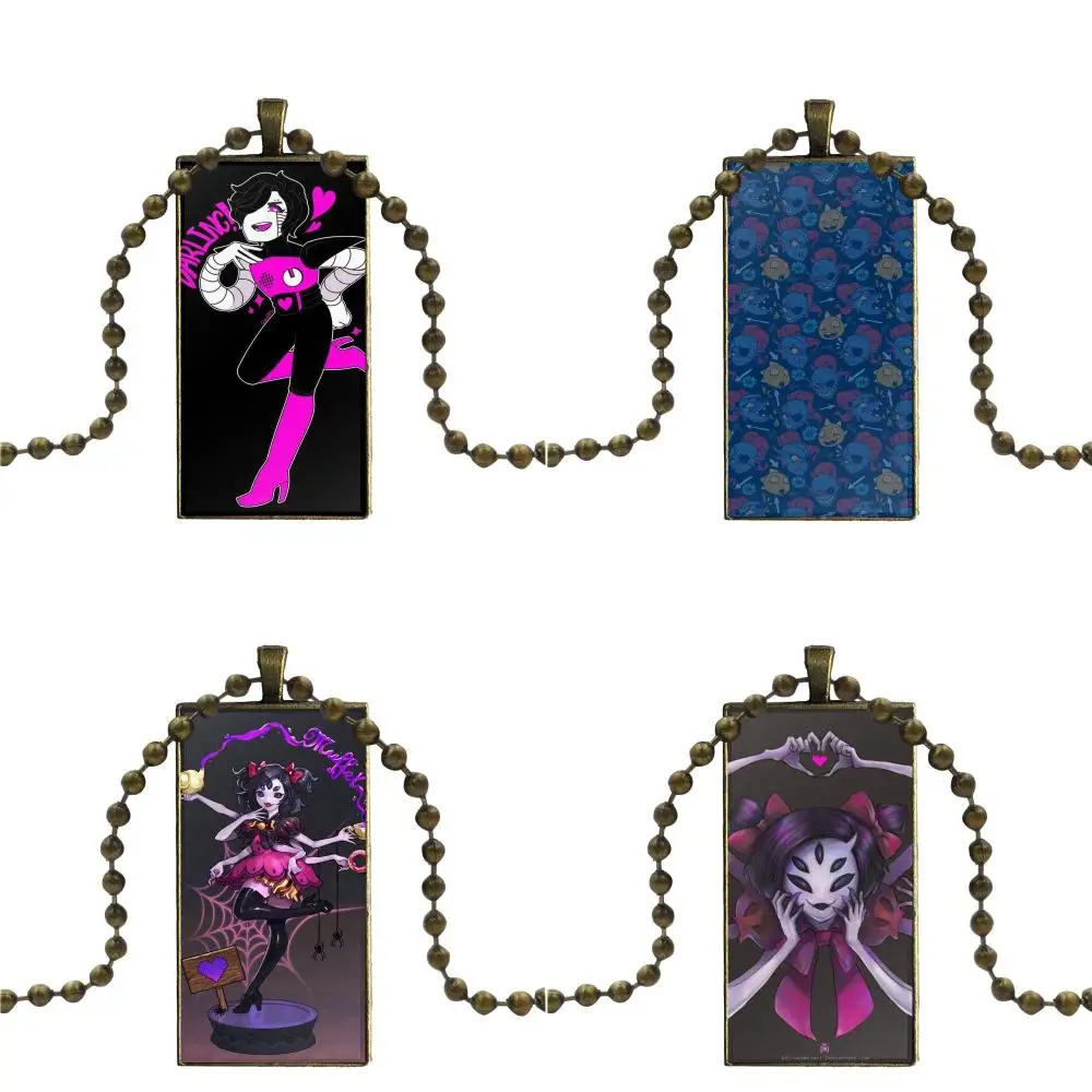 Anime Undertale Mettaton For Women Girls Ladies Statement Best Gift Necklace Fashion Long Chain With Rectangle Jewelry | Украшения и