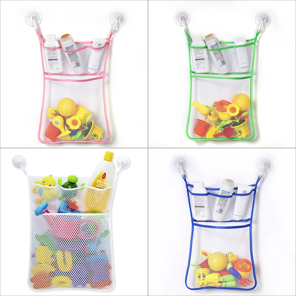 

Baby Toy Mesh Bag Baby Doll Organizer Baby Toy with Suction Cup Baby Toy Net Baby Toy Kids Play Bag
