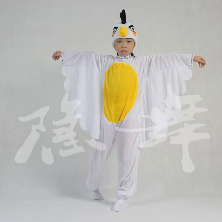 Стиль; одежда с рисунком голубя; ласточка; ирол; Lanxiang Egrets Lark; одежда для выступлений; Детские костюмы для сцены