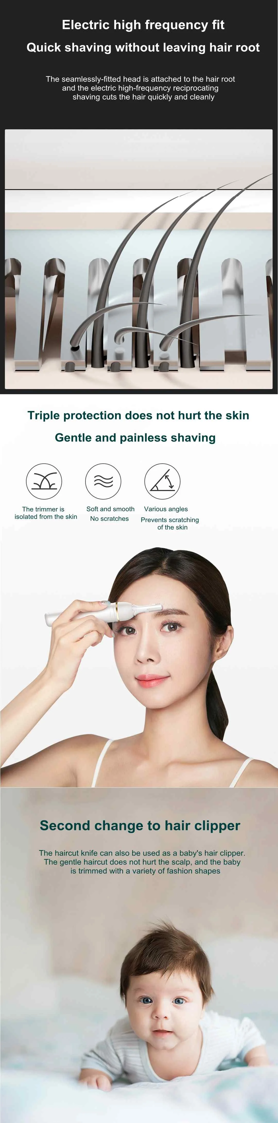 beauty 360 cordless eyebrow hair remover