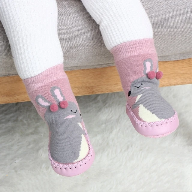 Chaussettes antidérapantes en coton et caoutchouc pour bébé, nouveauté,  mignonnes, fines, en maille, colorées, pour enfants, été, printemps -  AliExpress