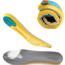 1 пара 35-45 размер супер пены памяти Ортопедические арочные вставки стельки подушка Спортивная Поддержка колодки для обуви
