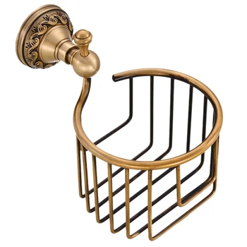 

Wall Mounted Toilet Paper Holder Antique Finishing Roll Toilet Paper/Roll Holder Apply Kitchen Bath Restaurant