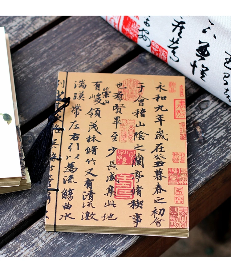 Bloco de Notas do Caderno do Estilo Feito à Mão com Páginas Internas em Branco Chinês Thread-bound Cidade Proibida Criativa 11 Bloco de notas do caderno do estilo