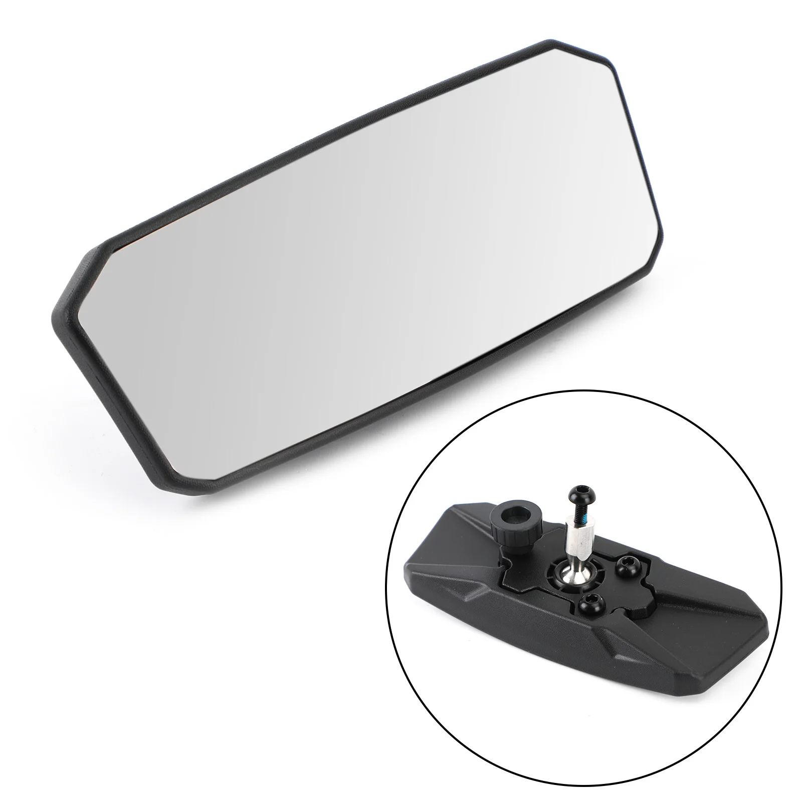 Areyourshop Panoramic Rear View Mirror For Can Am Maverick X3 XRS XDS Max Turbo R RR 2017 2018 2019 2020 2021 ATV Accessories rear view backup parking assist camera for hyundai santa fe 2017 2018 95760 2w640