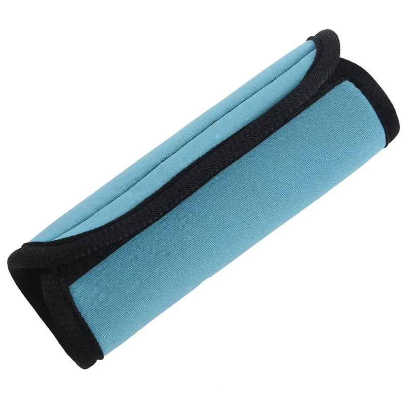 Новая дорожная Ручка Чемодана для багажа, удобные обертывания, идентификационные бирки синего цвета