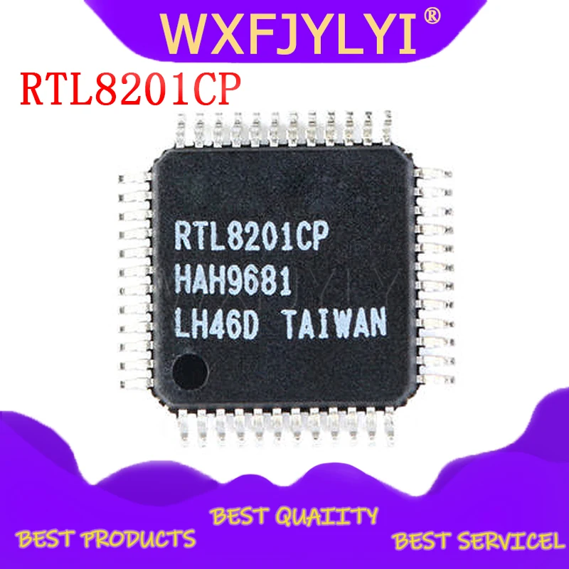 1 шт. RTL8201CP QFP RTL8201 QFP48 RTL8201C однокристальная/с одним портом 10/100 м FAST ETHERNET PHYCEIVER (с
