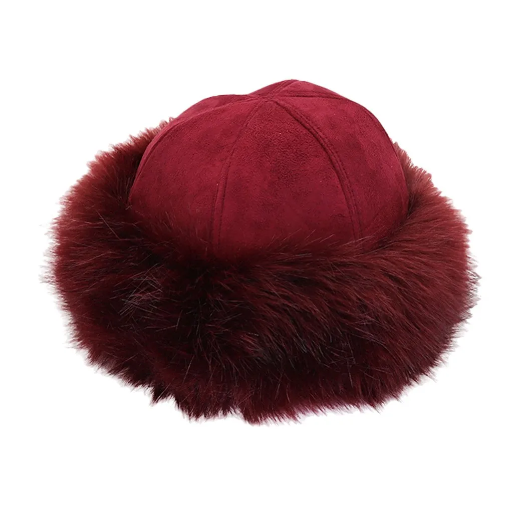 Gorros mujer invierno czapka zimowa, зимние шапки для женщин, зимняя монгольская шапка, плотные теплые однотонные наушники, шерстяная шапка