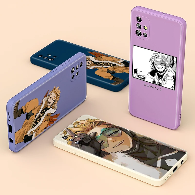 Мягкий силиконовый чехол BNHA Hawks для Samsung Galaxy Note 20 10 M32 S21 S20 S10 Fe Ultra Plus Lite | Мобильные