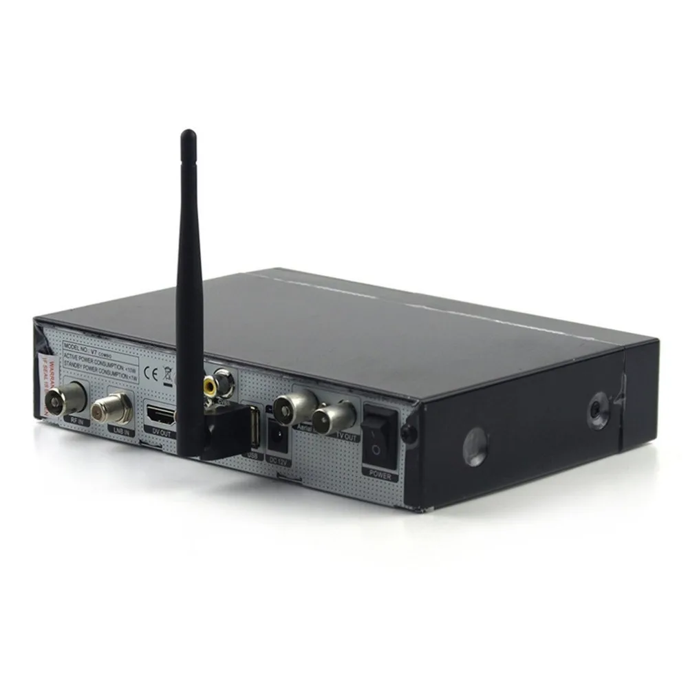 2,4 ГГц USB WiFi с антенной работает для Freesat V7 V8 серии цифровых спутниковых приемников для ТВ телеприставки стабильный сигнал