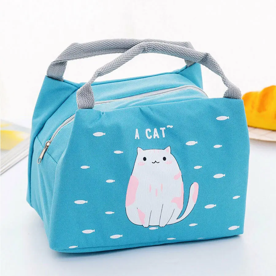 B US STOCK Thermal Cooler Waterproof Insulated Lunch Portable Carry Tote Picnic Storage Bag - Цвет: B