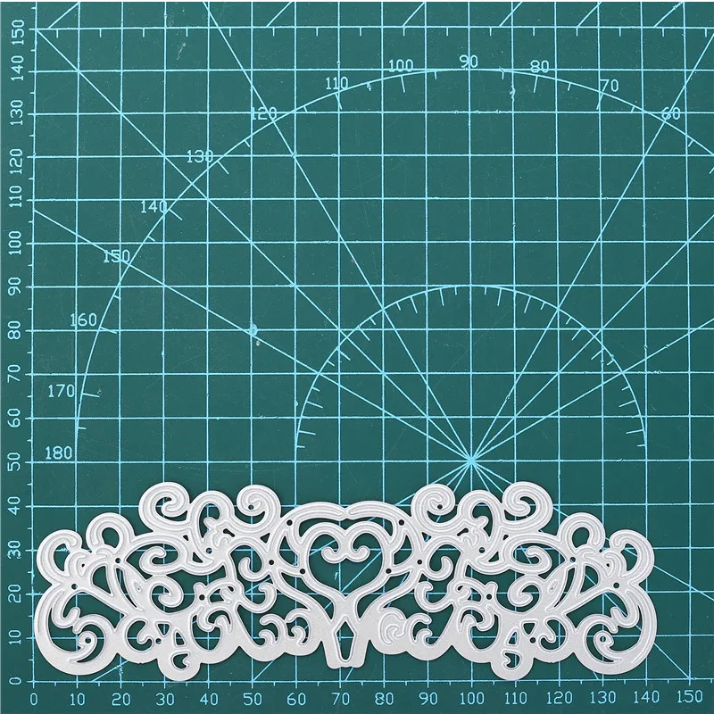 

Naifumodo Lace Edge Metal Cutting Dies Stencils Crafts DIY Scrapbooking Album Decorative Embossing Paper Cards Template Dies