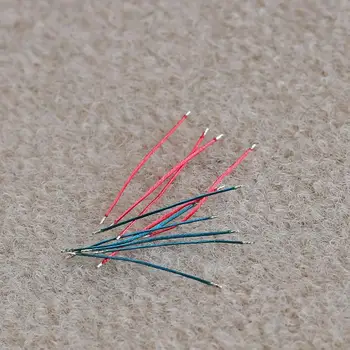 

500pcs 30mm/40mm female lead line connect line mmcx female seat line solder wire line Internal welding wire