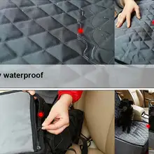 Водонепроницаемая переноска для собак, домашних животных, сумка для хранения, чехол для сиденья 2 в 1, корзина для переноски, JAN88