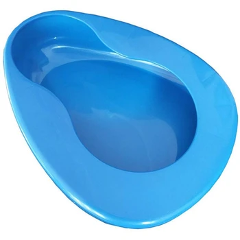 

Firm Thick Stable Plastic Bedpan Heavy Duty Smooth Contoured for Bed-Bound Patient