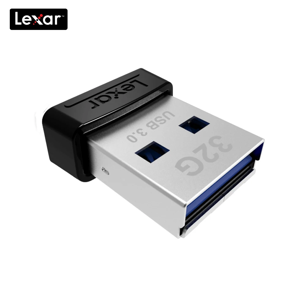 Lexar JumpDrive S47 UBS 3,1 флеш-накопитель 32 Гб 64 Гб 128 ГБ USB 3,0 высокоскоростной мини авто USB флеш-накопитель