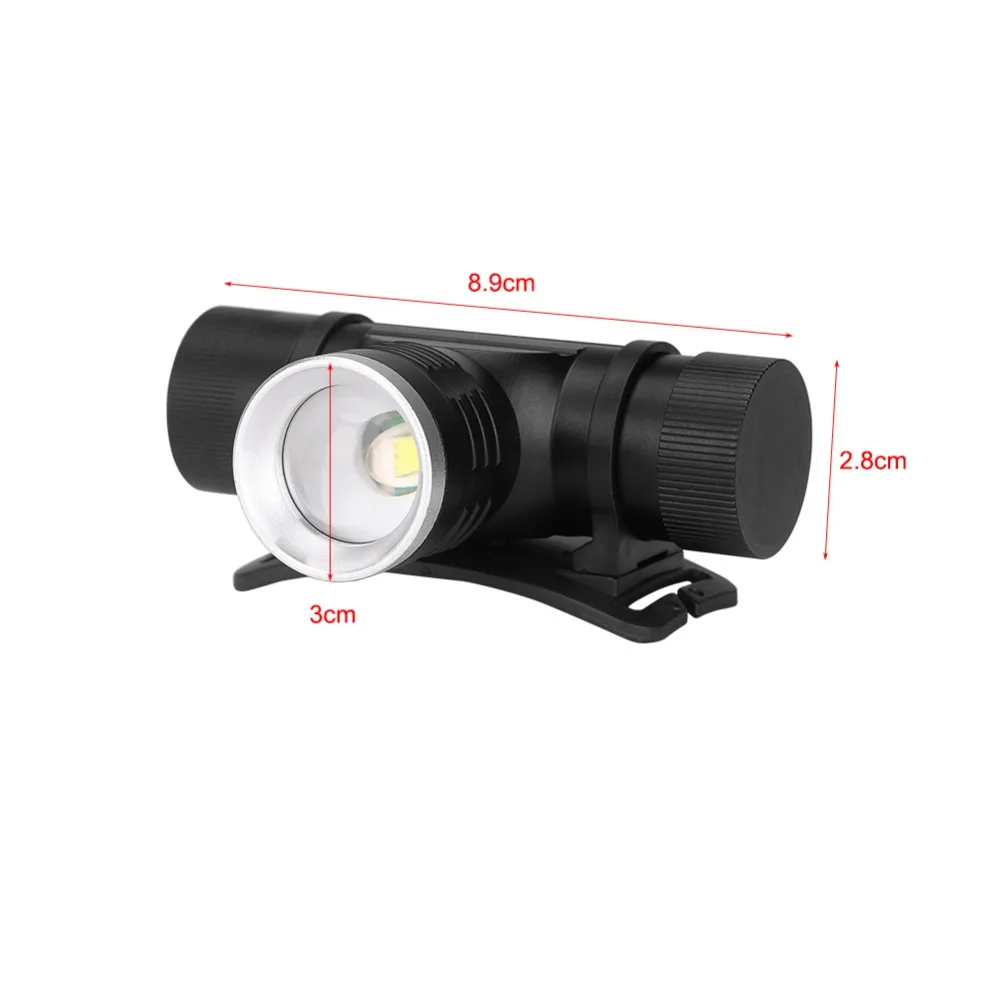 2000LM XM-L T6 светодиодный головной фонарь 3-Mode Zoom головной свет, usb-зарядка Головной фонарь для кемпинга фонарик охотничий фронтальный световой фонарь