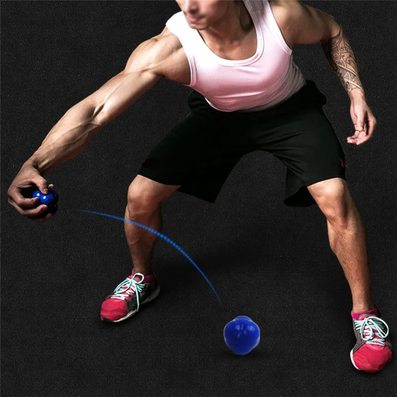 Силиконовый шестигранный реакционный мяч для ловкости, тренировки, спорта, фитнеса, тренировочный мяч