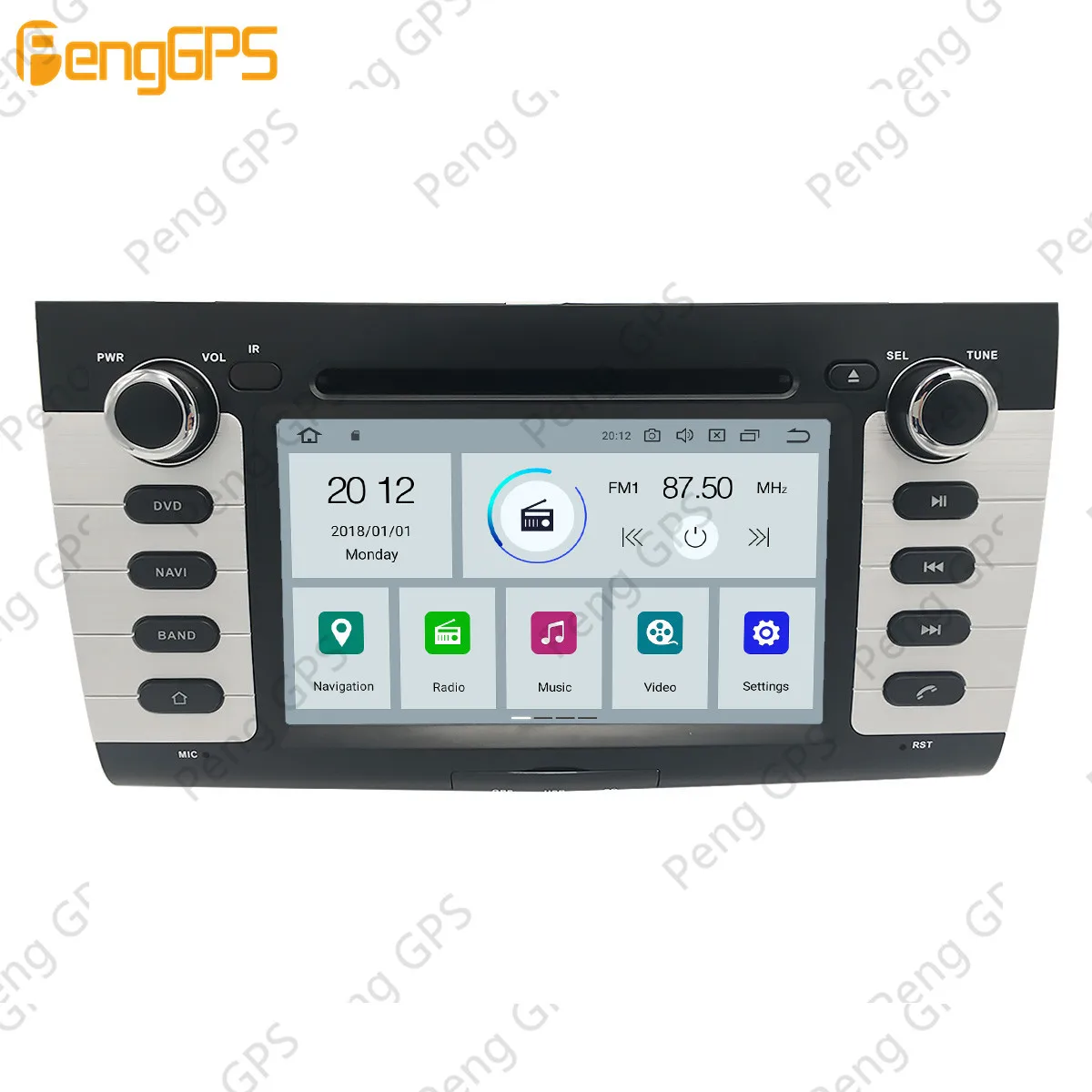 Cheap Android 9.0 PX5 4+64GB car DVD player Built-in DSP Car multimedia Radio For SUZUKI SWIFT 2004-2010 GPS Navigation Audio Video 2