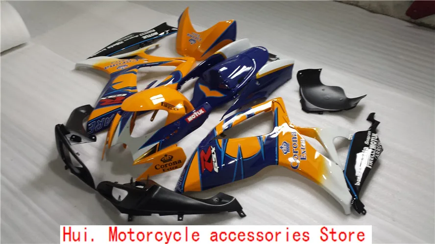ABS впрыск Наборы для Suzuki GSXR600 750 k6 06 07 год 06 07 R 600 GSXR750 K8 06 07 мото обтекатель - Цвет: 2