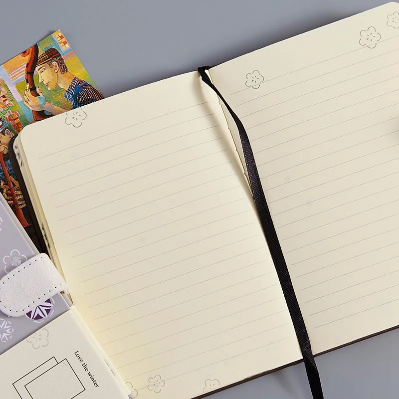 Vintage Notebook 128 Sheets Sketchbook Diary Note Book Quality Journal Stationery School Tools