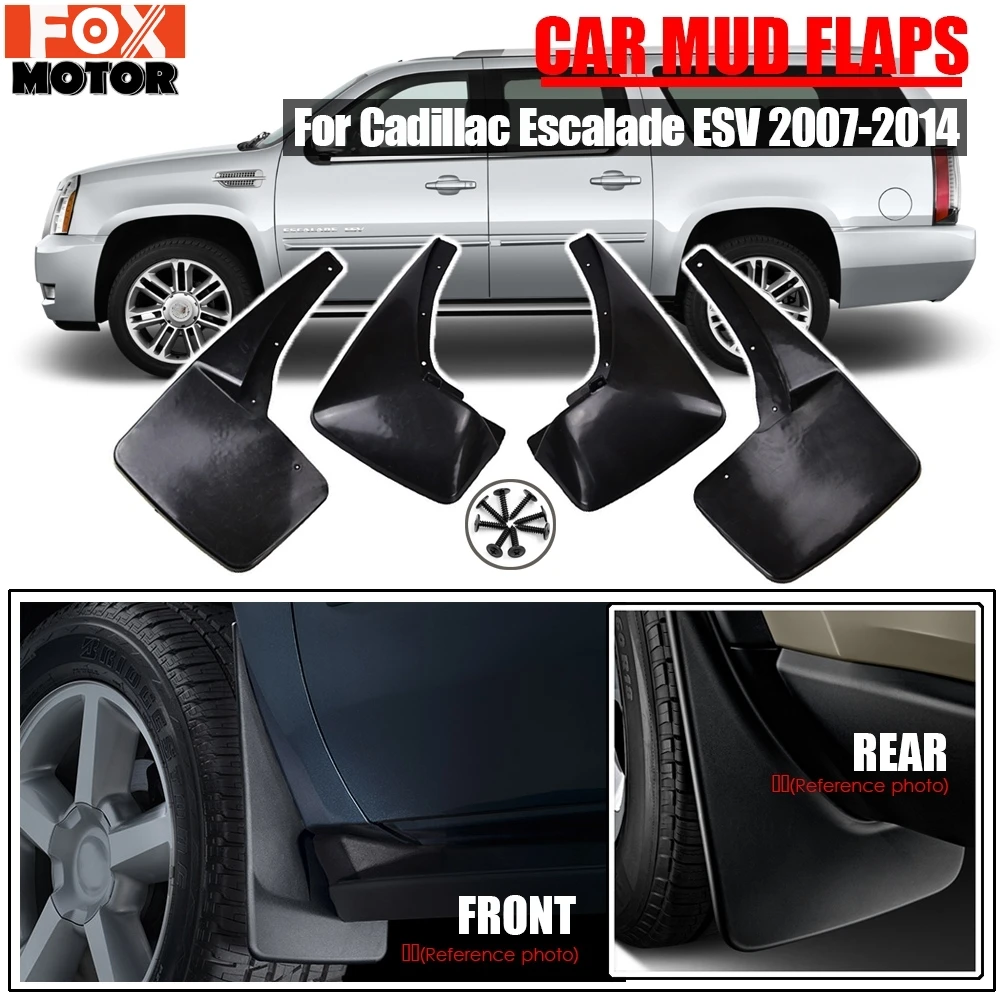 ForCadillacEscaladeESV20072014SplashGuardsMudguardsMudflaps