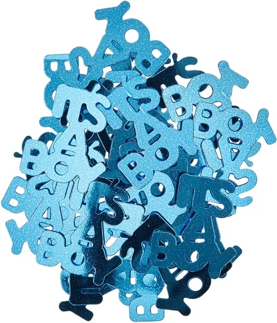It Is A Boy Party Confetti Baby Shower Confetti Table Party Sprinkles Birthday It's A Girl Baby Shower Decoration ASD034 (3)
