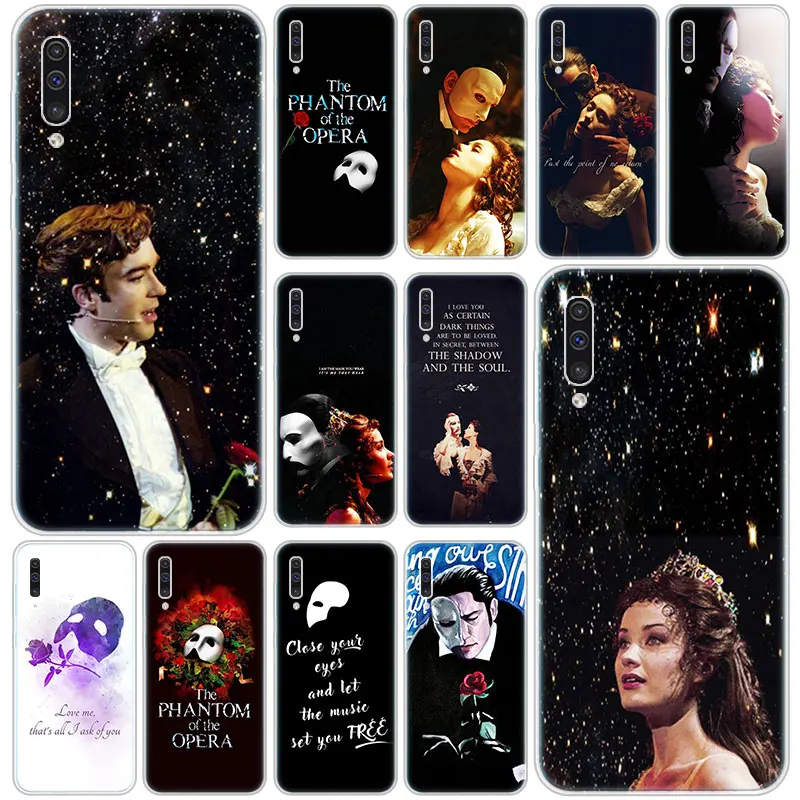 Горячая Призрак Оперы силиконовый чехол для Samsung Galaxy A90 5G A80 A70 A60 A50 A40 A30 A20 A10 S A10E A20E