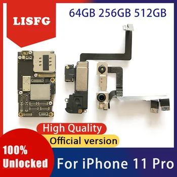 

original unlocked motherboard For iPhone 11 Pro logic board With Face ID Good Test For iPhone 11 Pro motherboard Free iCloud