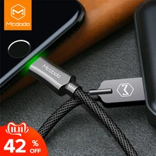 MCDODO Авто Disconnet USB кабель для iPhone 11 XS MAX X 7 6 6s plus Быстрая зарядка кабель для мобильного телефона зарядное устройство Шнур USB кабель для передачи данных