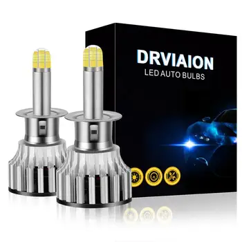 

2X LED H1 H7 H11 9005 9006 LED Headlight Car LED Headlights Bulb For BMW E60 E90 E87 E46 F20 E36 F30 F10 E39 X5 E53 E70 X3 12v