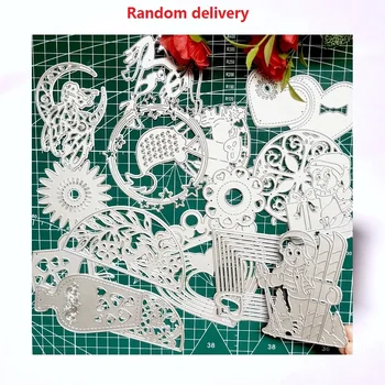

3 Set Metal Cutting Dies Stencils Randomly for DIY Scrapbooking photo album Decorative Embossing DIY Paper Card Craft Gift