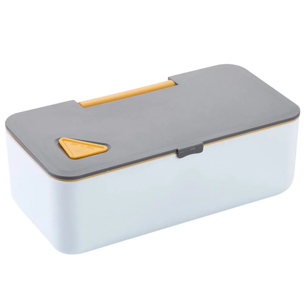 Держатель для мобильного телефона Ланч-бокс 650 мл японский стиль Microwavable порционная коробка Bento для хранения еды свежий креативный пластик небольшой запечатанный коробки# 3F