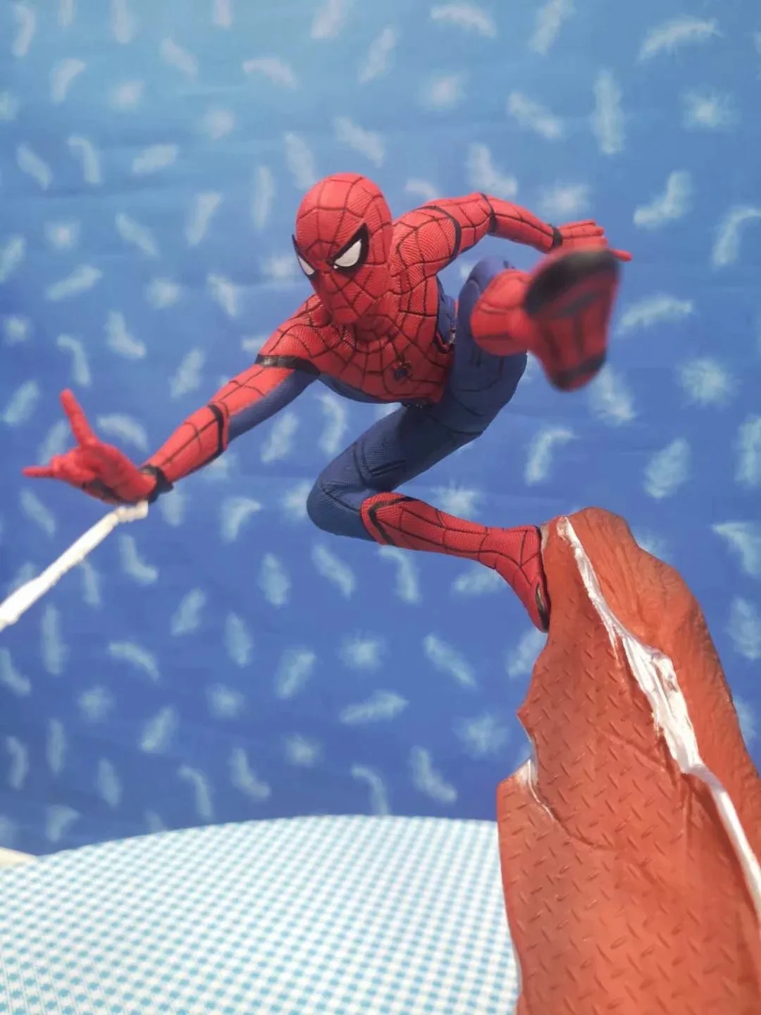 

Wolf Anime Hero Returns Spider-Man free n'asakii Scene Spider-Man Statue 1/10 Garage Kit