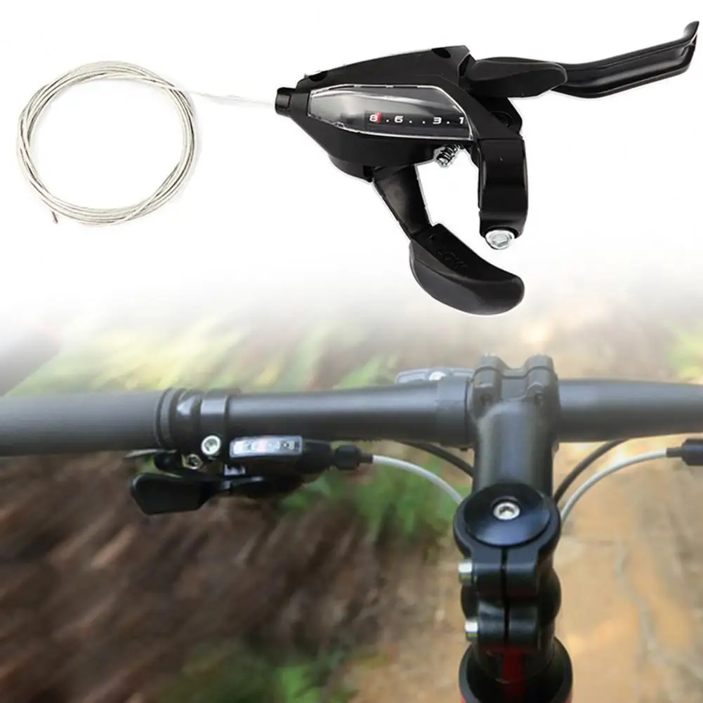 Trigger Shifter Single 3/7/8 Left Speed Corrosion Resistant ABS Sensitive Derailleur Bike Brake for MTB переключатель скорости
