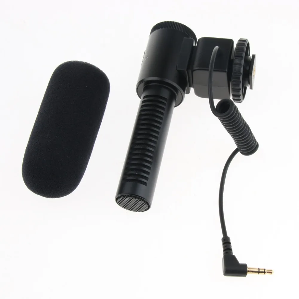 MIC-03 3,5 мм микрофон для камеры sony для Canon для Nikon Olympus DSLR универсальный на интервью видео пение v-log