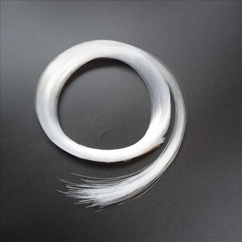 50～500PCS X 0.25mm X 2Meter End Glow PMMA Optic Fiber Cable For Hat Shoes Cloth Wedding dress Decoration