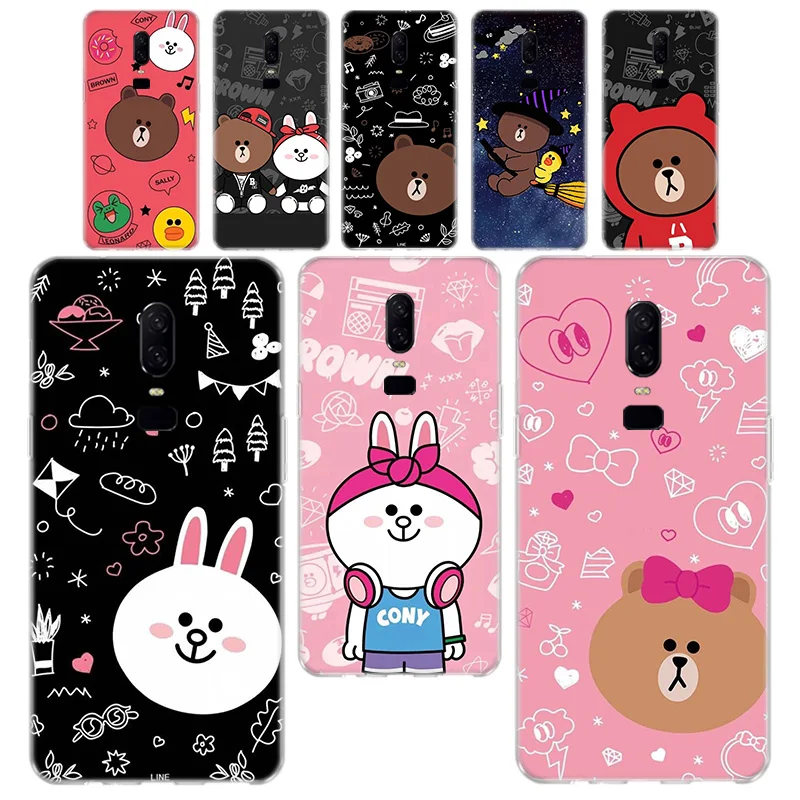 

Bears Cartoon Cute Instagram Phone Case For OnePlus 3 3T 5 5T 6 6T 7 7 Pro 7T 7T Pro Soft Silicagel TPU Phone Case Cover