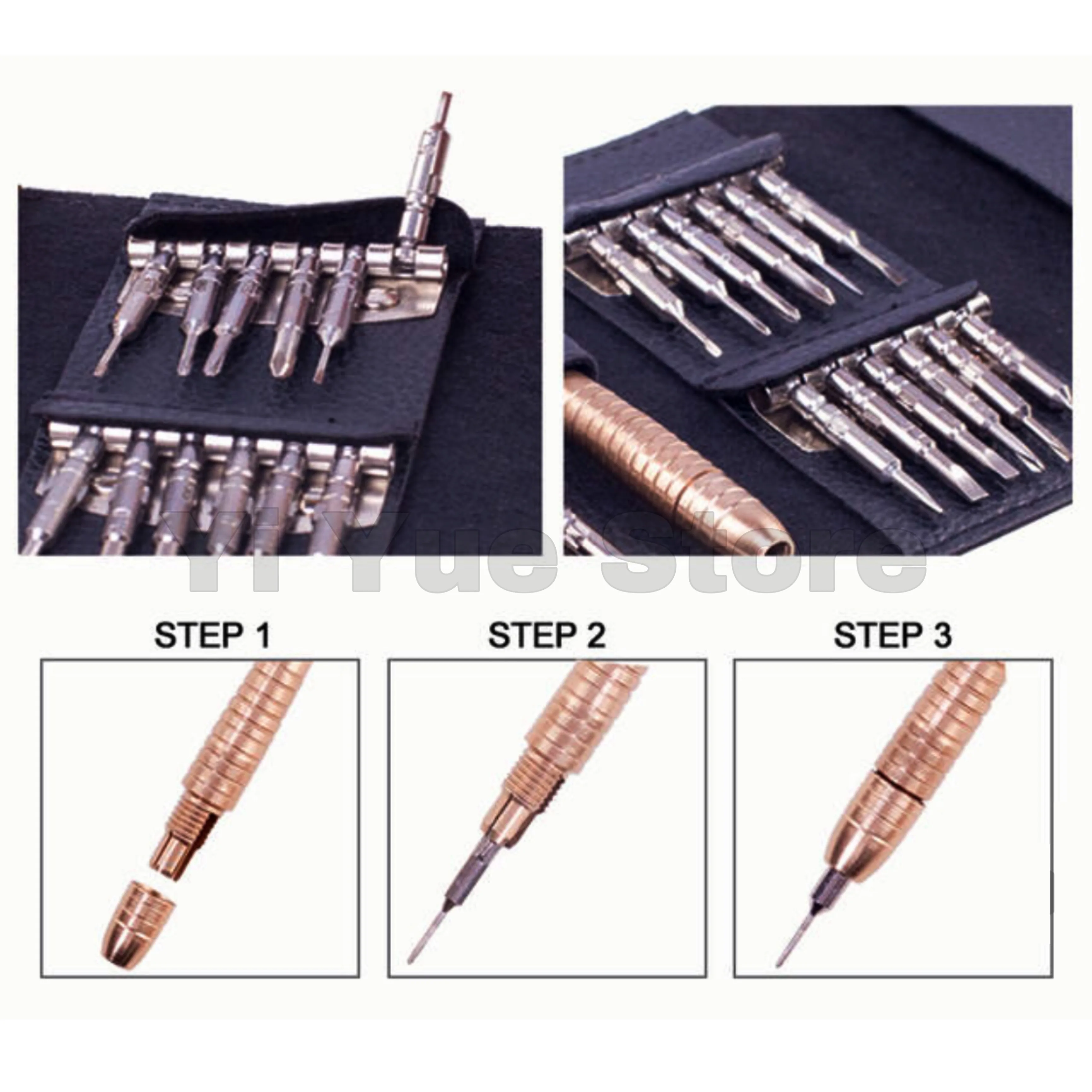 Screwdriver Set 25 In 1 Torx Multifunctional Opening Repair Tool Set Precision Screwdriver For Phones Tablet PC ► Photo 3/6