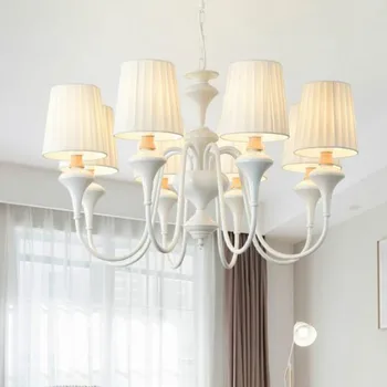 

American princess chandeliers room bedroom chandelier Nordic simple creative restaurant lights lamps Mediterranean lamp LB41416