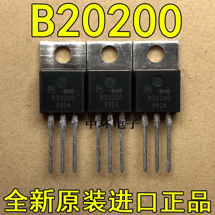 10 шт./лот MBR20200CTG B20200CTG TO-220