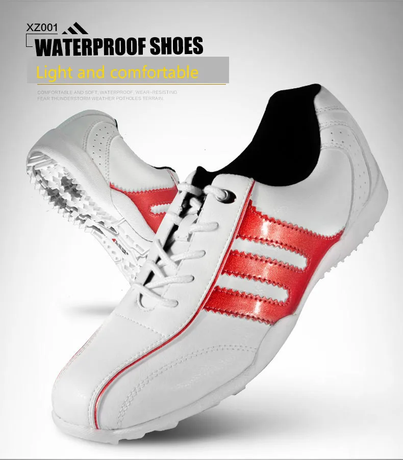 Высокое качество, профессиональная спортивная обувь, аутентичная обувь для гольфа, мужская спортивная обувь, дышащая нескользящая обувь, 6 цветов